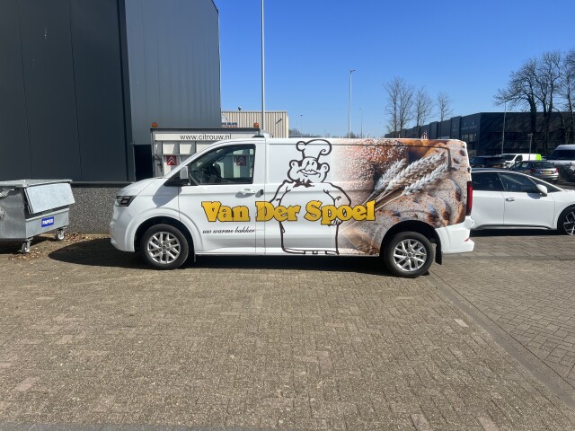 Autobelettering Bakkerij van der Spoel