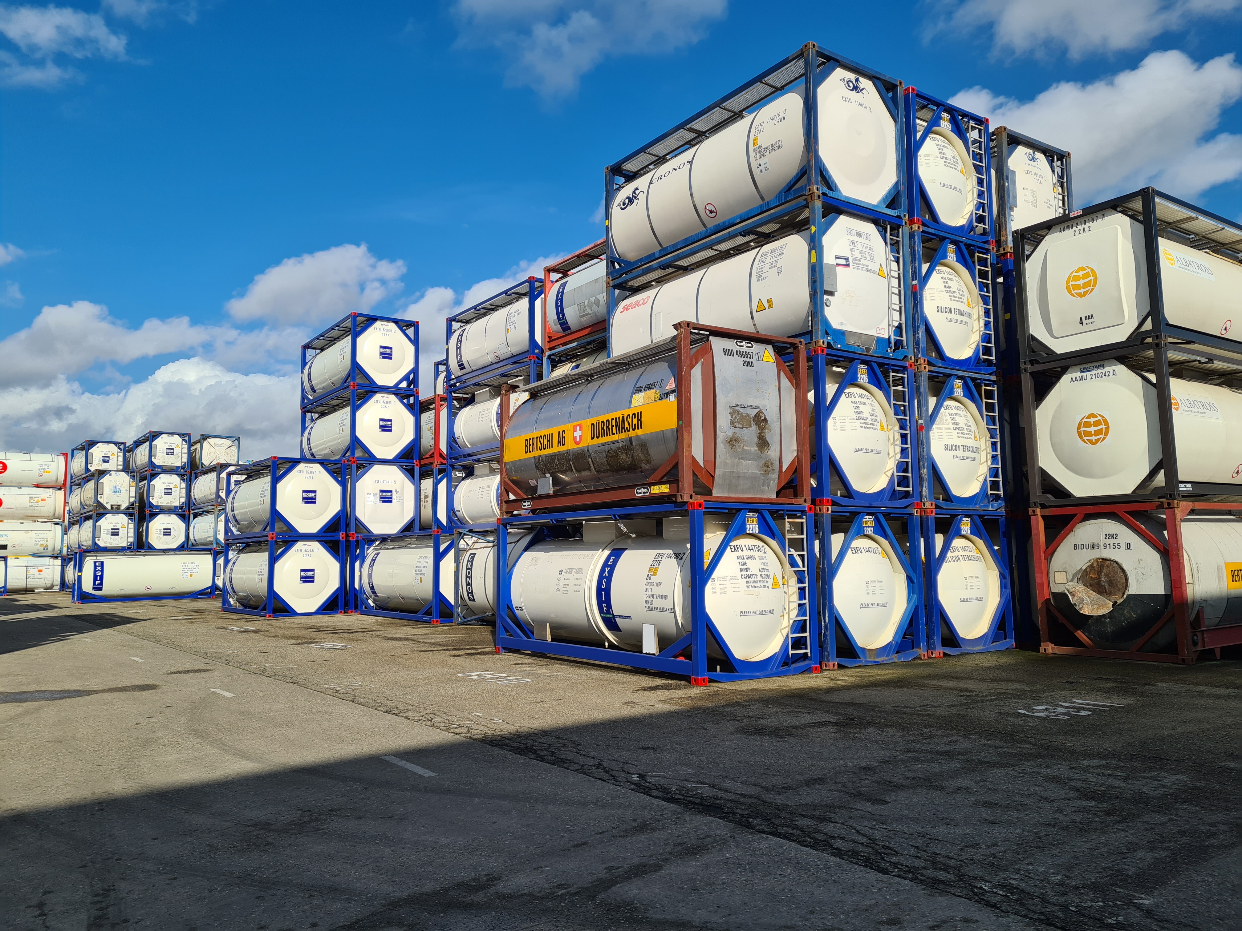 Containerbelettering div containerws