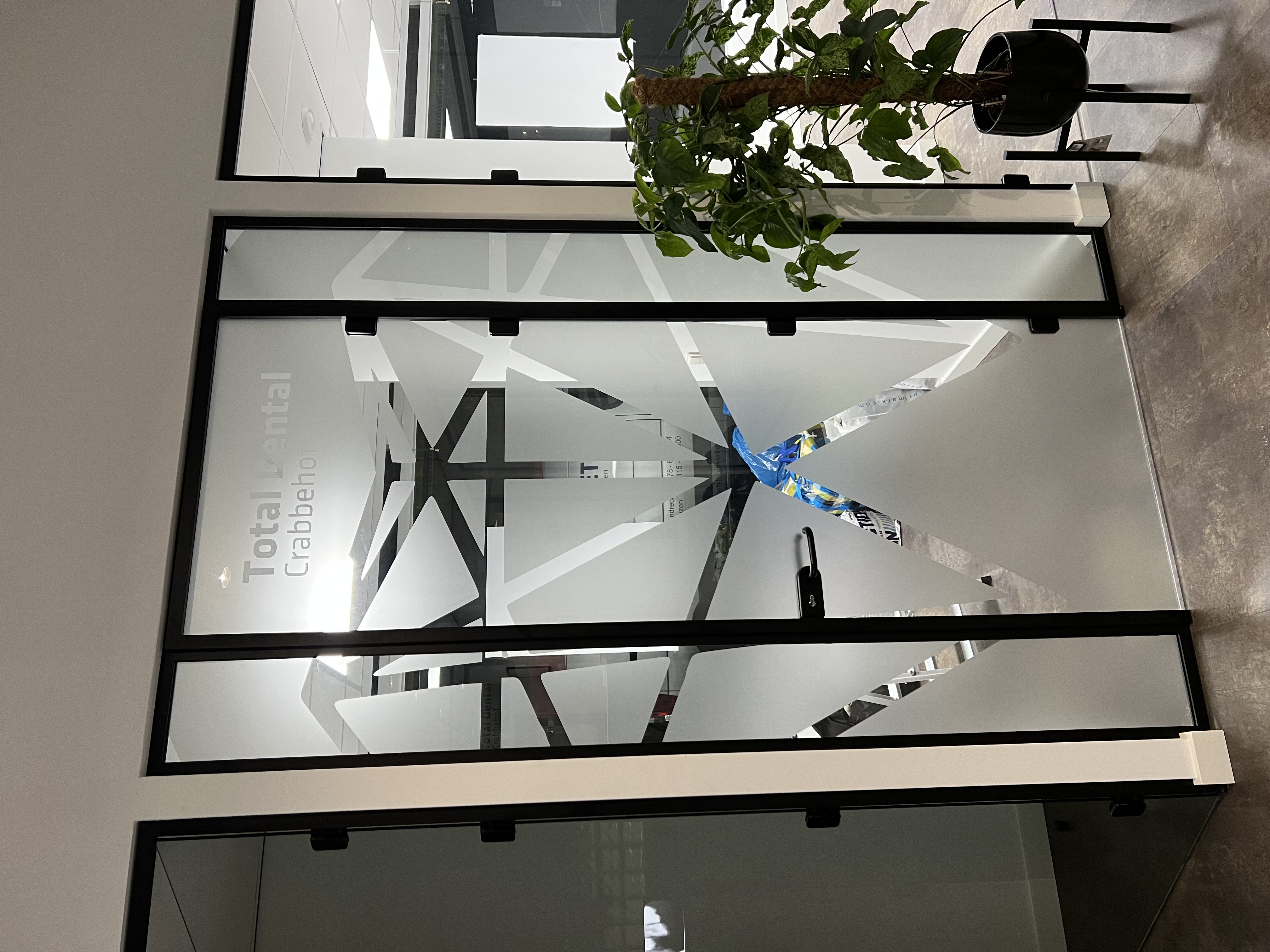 Raamfolie Total Dental Crabbehof