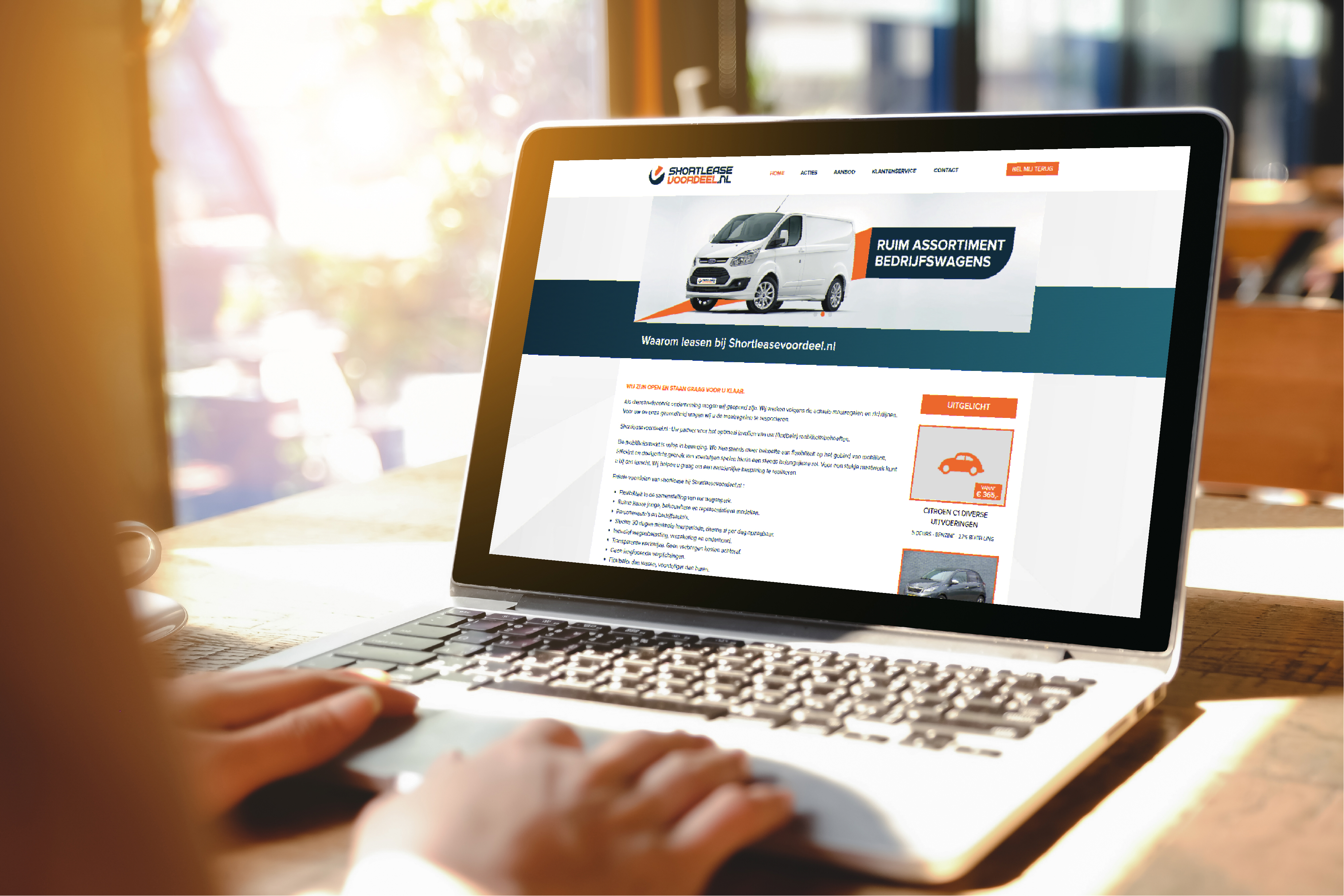 Website shortleasevoordeel