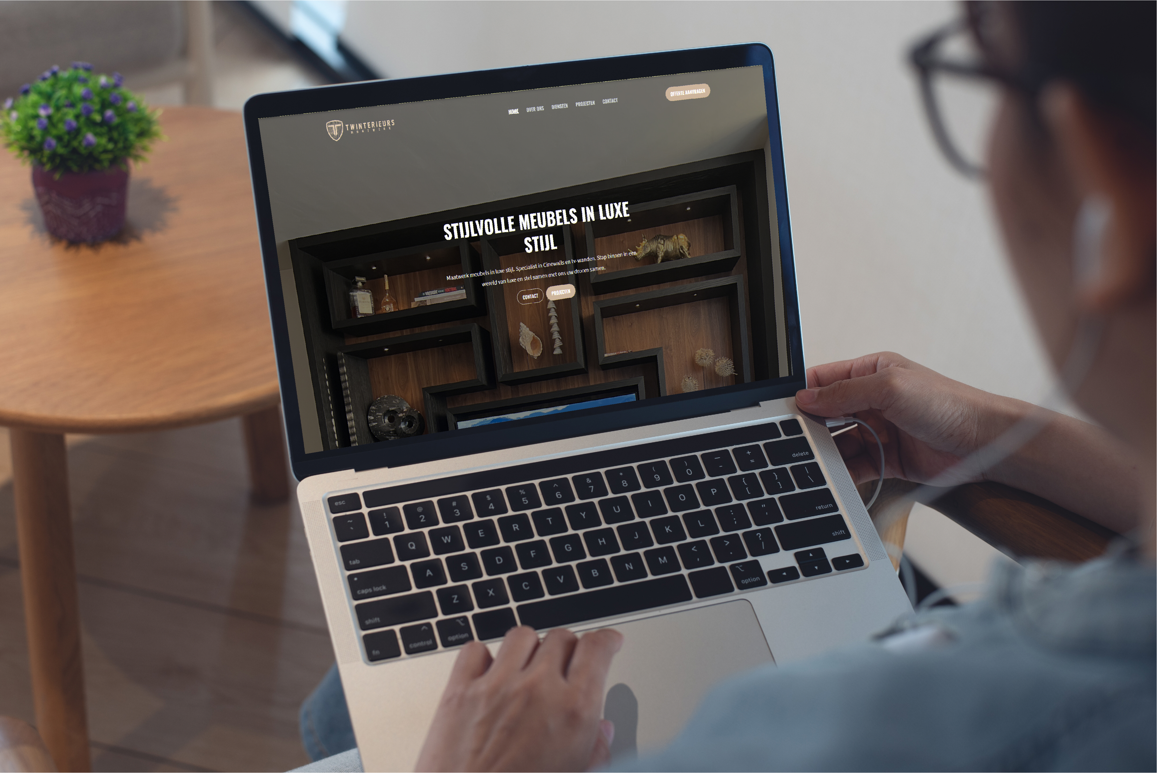 Website Twinterieurs Maatwerk