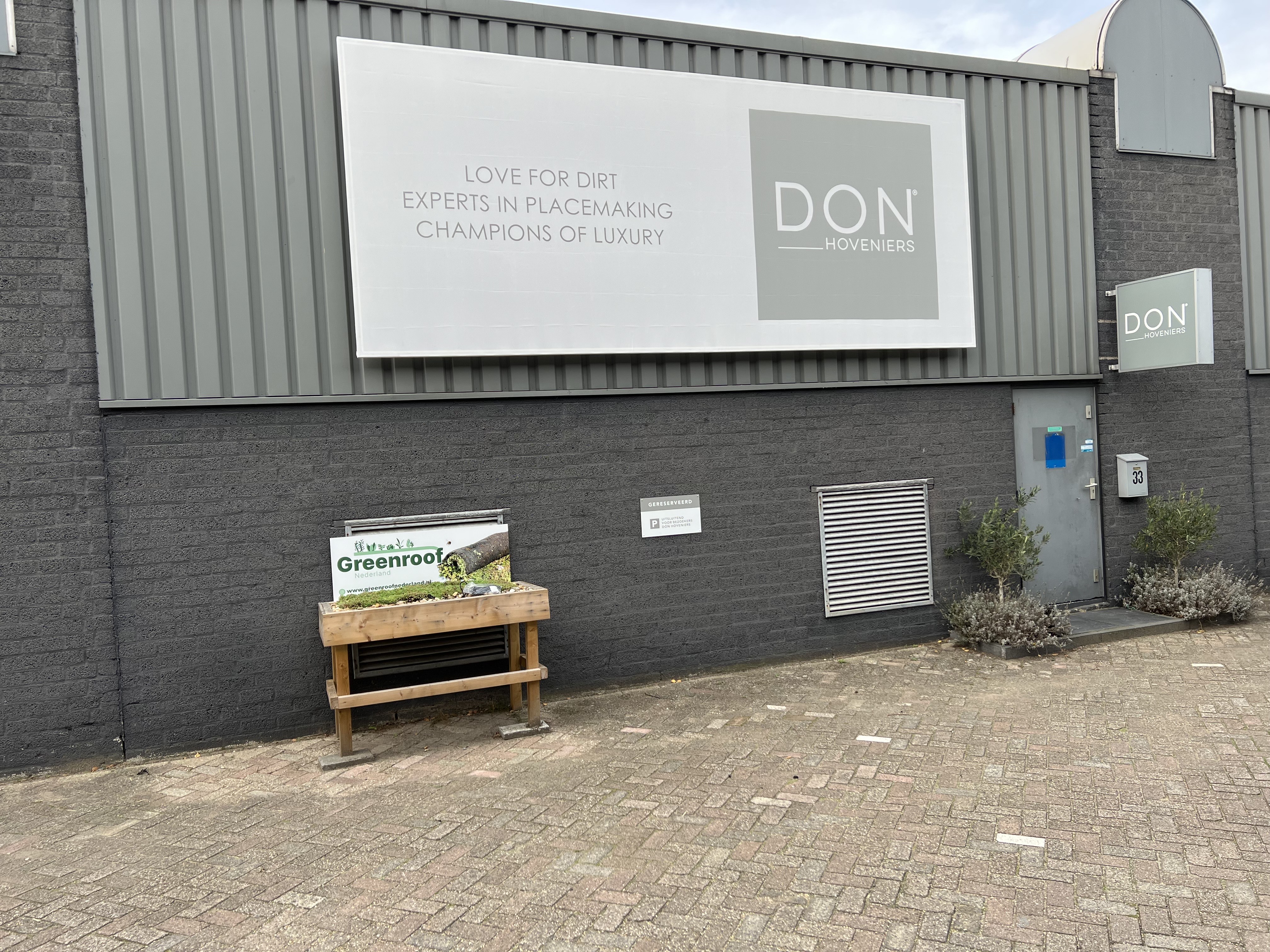 XXL Bannerdoek Don Hoveniers