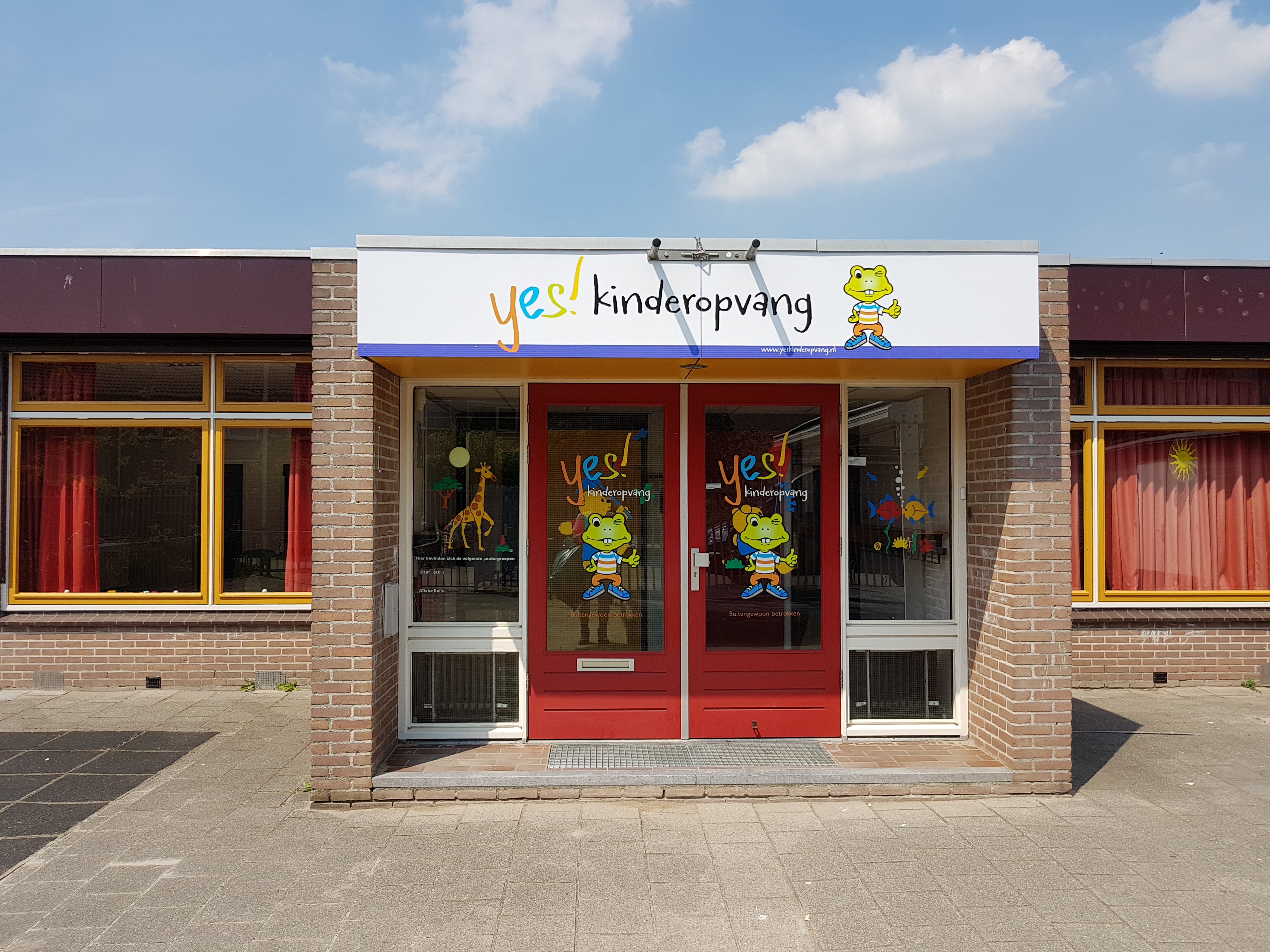 Yes Kinderopvang reclame